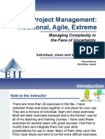 Effective Project Management: Traditional, Agile, Extreme: Managing Complexity in The Face of Uncertainty