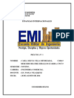 Practica de Finanzas Internacionales Balanza de Pagos