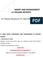 +shock Assessment and Management in Trauma