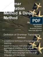 Grammar Translation Method & Direct Method