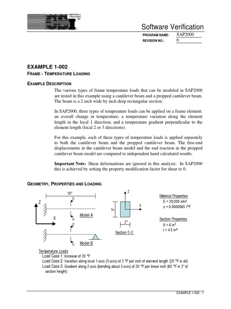 Problem 1-002 PDF | PDF | Beam (Structure) | Bending