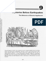 Mysteries Before Earthquakes: The Behavior of Electric Appliances
