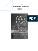 Crystal Reports .NET Programming
