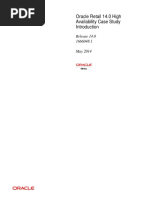 Oracle Retail 14.0 High Availability Case Study Introduction