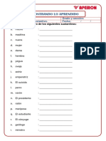 PRÁCTICA SOBRE EL GÉNERO DEL SUSTATIVO 6 grado.pdf