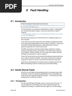 D Fault Handling