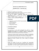 Laboratorio 7 Termodinámica - Gases Ideales.doc