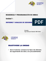 Clase 4 - Informes de Obra