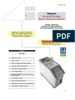 Portable Temperature Calibrator Spec Sheet