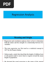 Regression Analysis