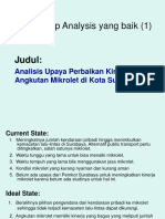 5. Conyoh Gap Analysis Yang Baik Dan Buruk