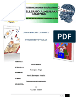 Fundamentos de Investigación: Conocimiento Científico vs Conocimiento Vulgar