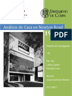 Análisis de la casa modernista de Denys Lasdun en Newton Road