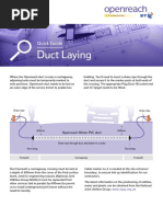 Quick Guide Duct Laying