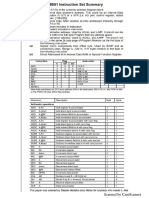 8051 Instruction Set