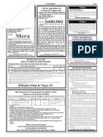 Ethiopia Pulp & Paper SC: Notice Notice