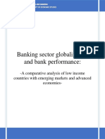 Banking Sector Globalization and Bank Performance