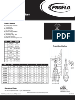 Low Lead Threaded Gate Valves: PFXT300