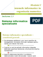 Curs 9 - SIGE Specializate