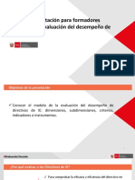 Evaluación de Desempeño Directivos IE