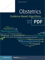 Obstetrics Evidence-Based Algorithms, 2016