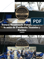 Yammine - Torneo “Sembrando Futuro” Inicia de La Mano de Fundación Yammine y Faríñez