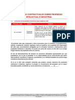 Clausulas Prop Intelectual PDF