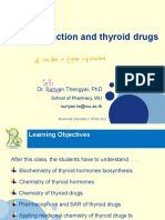 Thyroid Drug and Calcium Homeostasis - PHD332 - 30112017