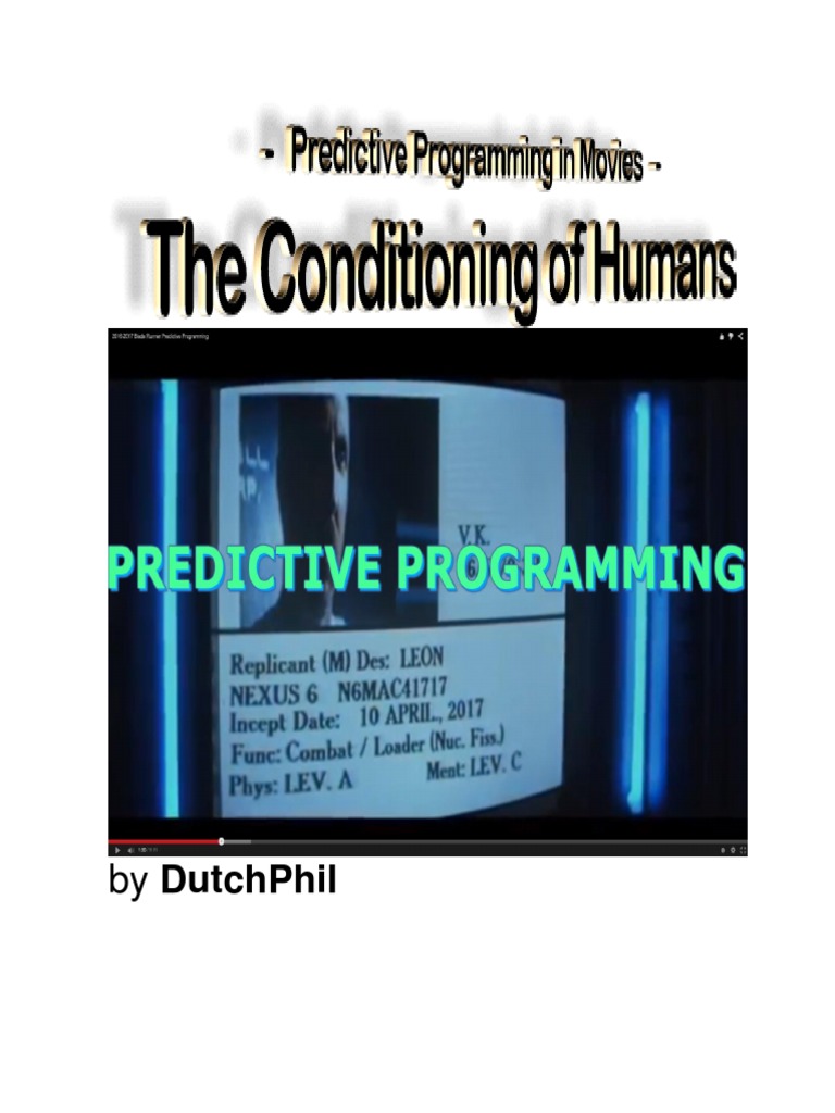 Predictive Programming | PDF