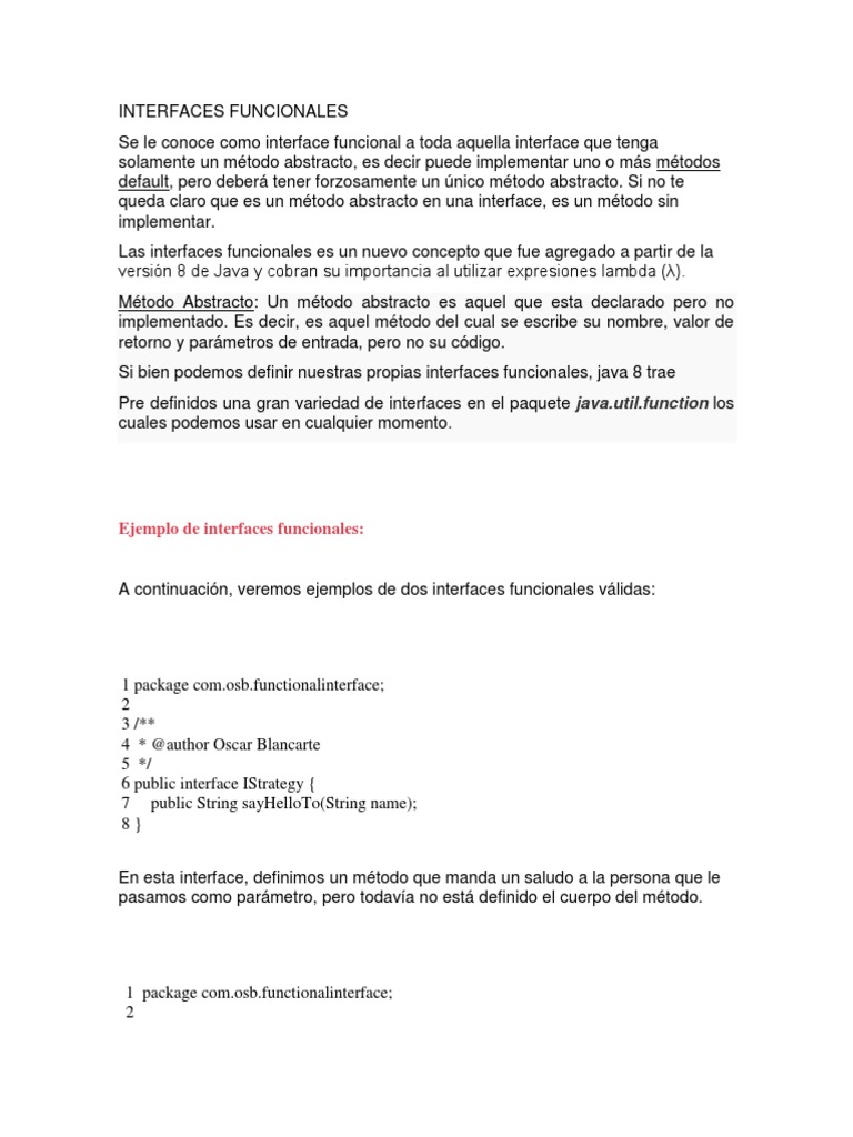 Interfaces Funcionales PDF