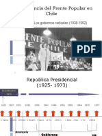 Experiencia Frente Popular Chile 1938-1952