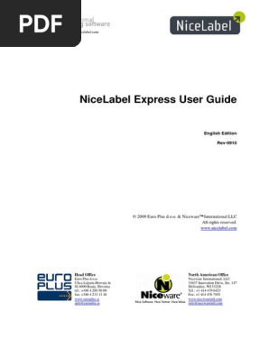 NiceLabel Express Eng