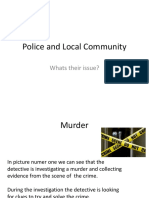Police and Local Community