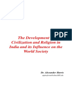 The Development of Religion in India PDF