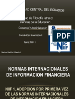 Presentacion de La Niif 1 PDF