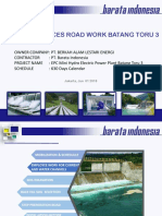 Methode Kerja Acces Road