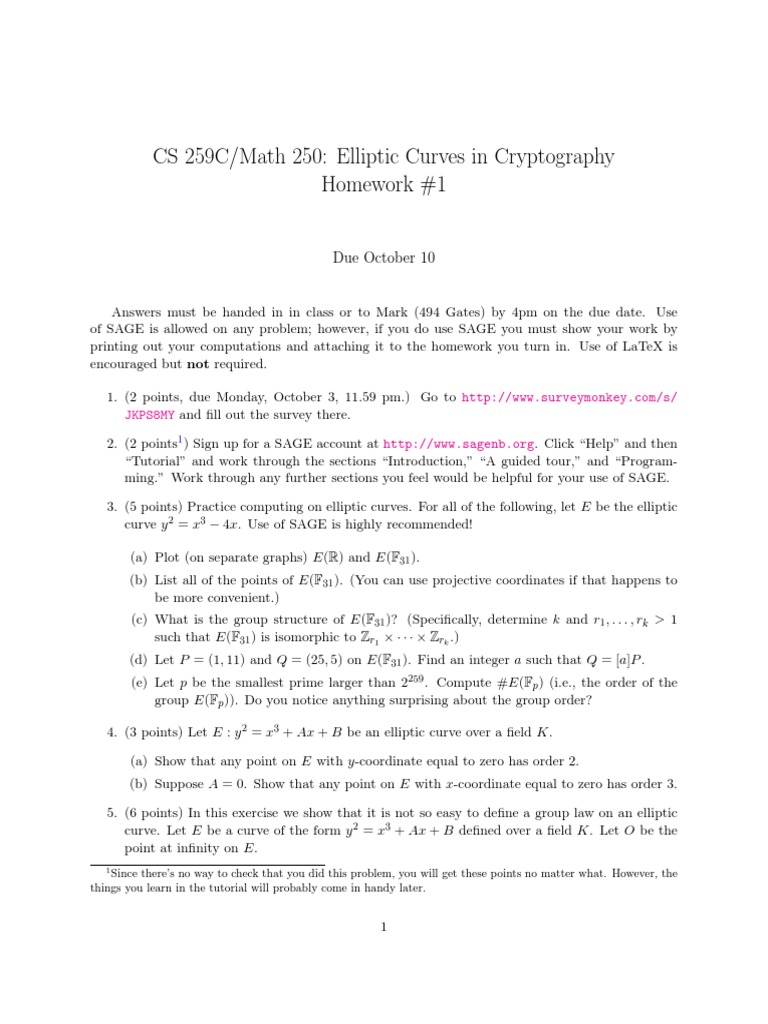 HW 1 | PDF | Geometry | Algebra