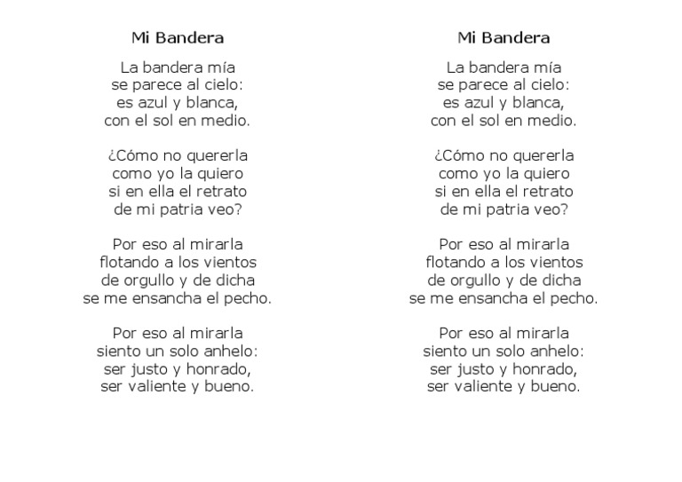 Mi Bandera PDF
