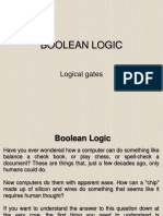 Boolean Logic: Logical Gates