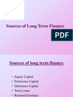 Sources of Finance