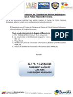 Protocolo de Elaboración de La Carpeta para El Reingreso Al CPNB