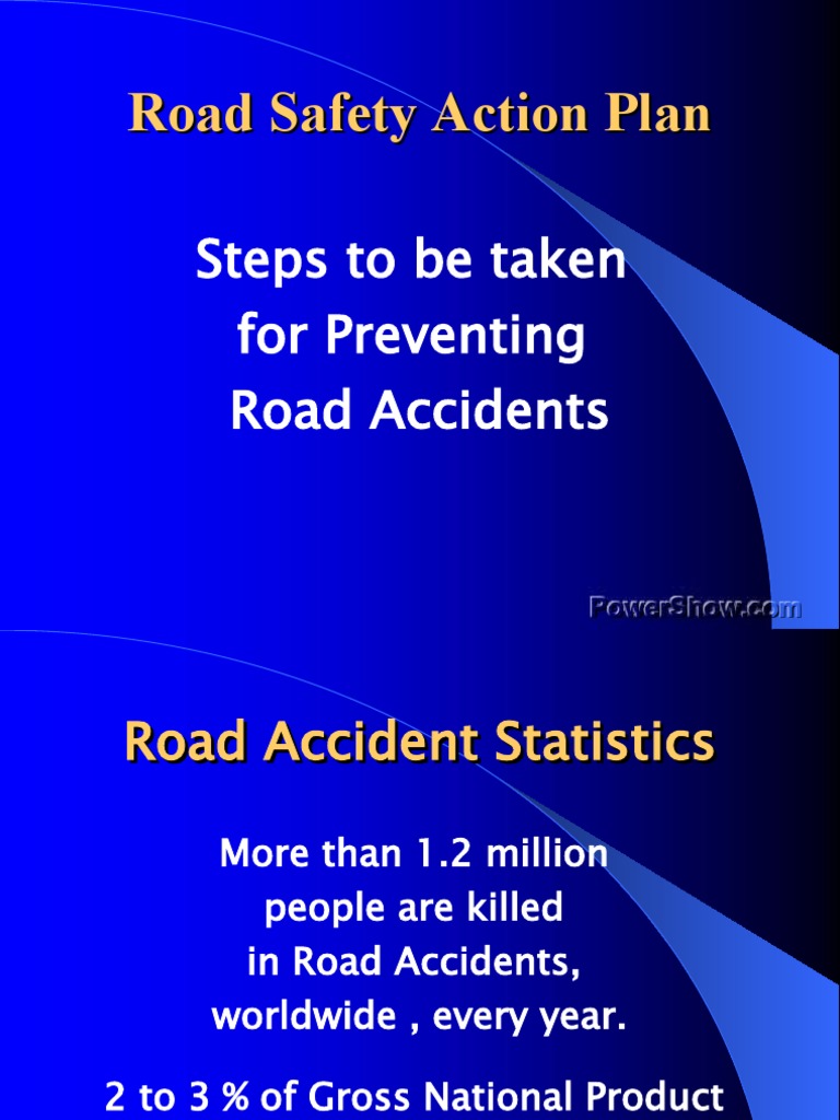 Road Safety Action Plan: Prevention Steps | PDF | Traffic Collision ...