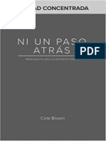 BROWN, Cole (2018), Ni Un Paso Atrás Notas para La Vida y El Ministerio Cristiano. CreateSpace Independent Publishing Platform