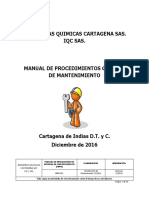 Manual Procedimientos Del Mantenimiento