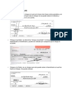 Tipos de Cheques