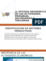 El Estudio Geográfico de Las Actividades Primarias, OK