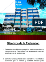 Exámenes en Rehabilitación (Exposición Grupal)