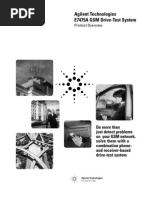 Agilent Technologies E7475A GSM Drive-Test System: Product Overview