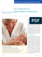 Evidence-Based Treatment of Gastroesophageal Reflux in Neonates
