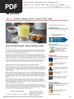 Como Fazer Chá de Açafrão - Receita, Benefícios e Dicas - MundoBoaForma.com.Br